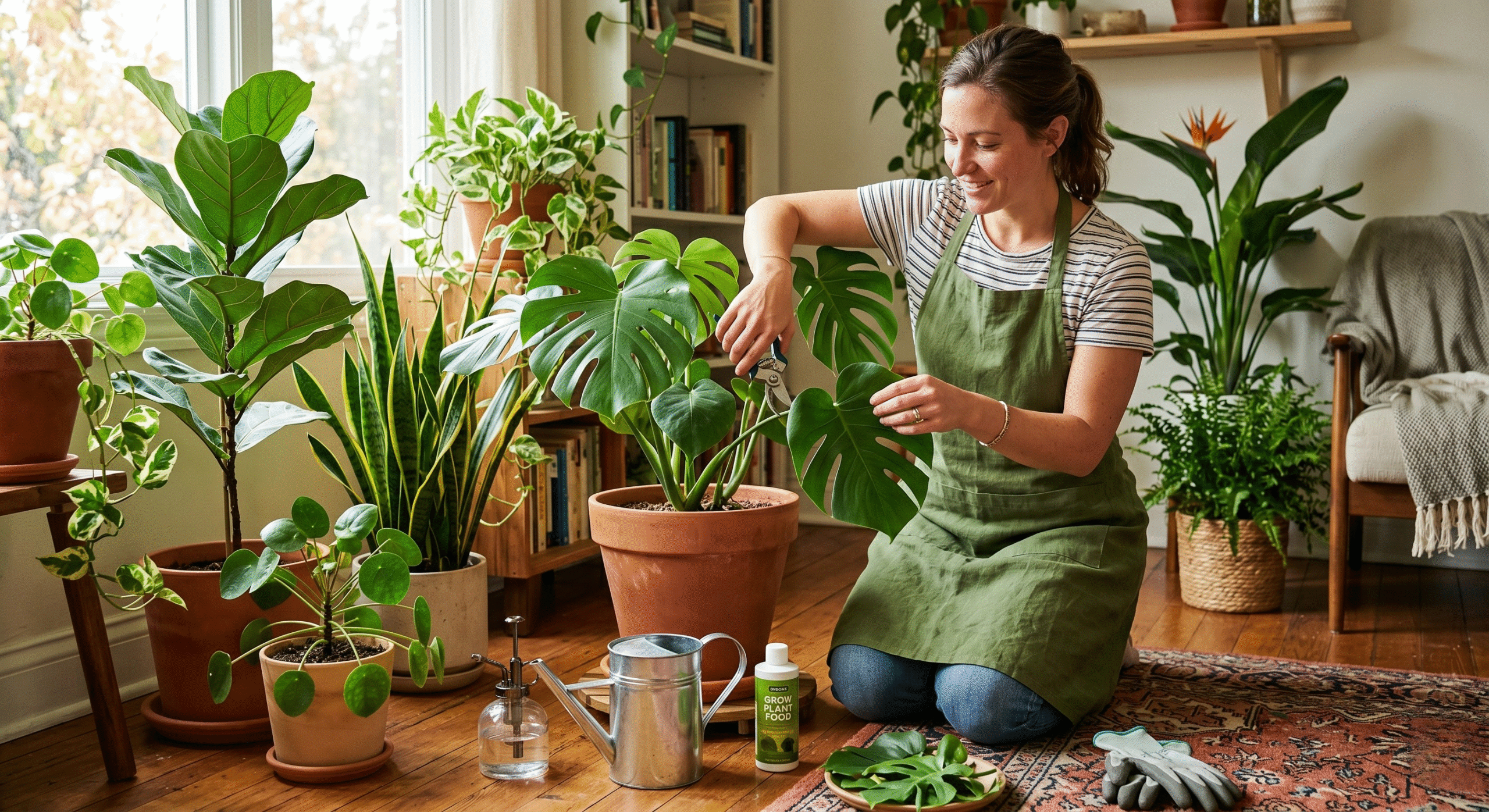 indoor plant maintenance tips