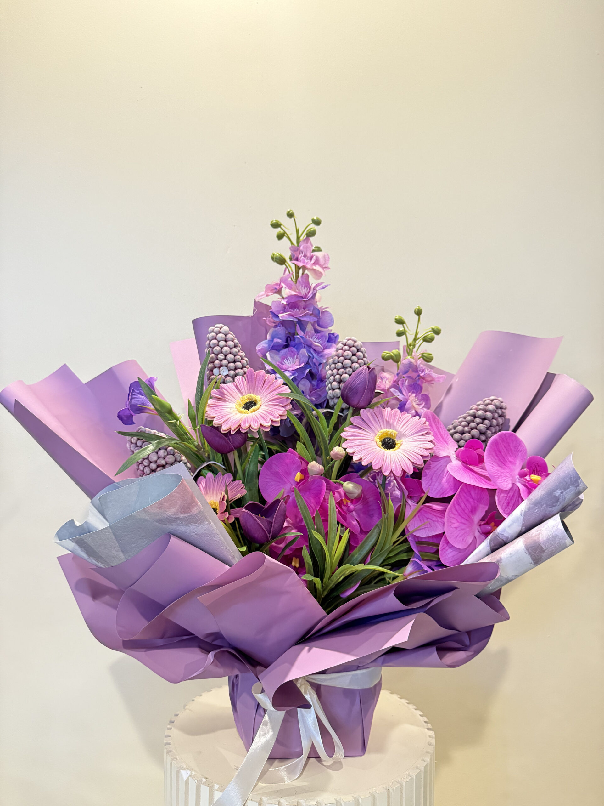 Lavender Grace Artificial Bouquet - Artificial Flowers
