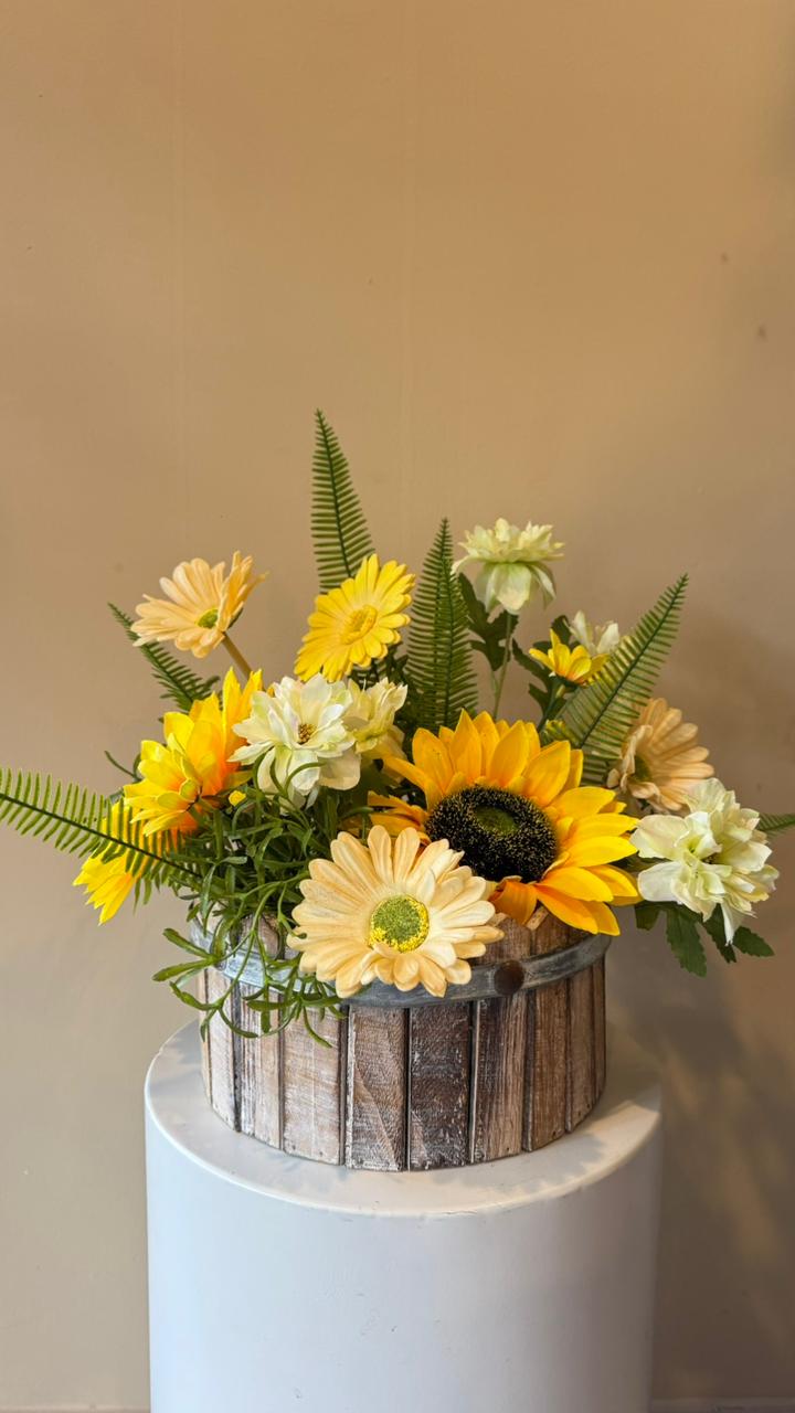 Sunny Meadow Arrangement - Artificial Flowers