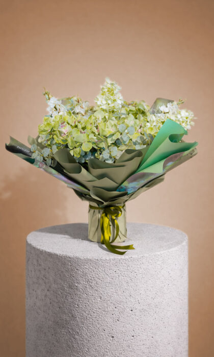 Emerald Grace Bouquet - Artificial Flowers
