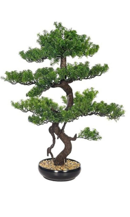 Artificial Small Bonsai with Round Pot