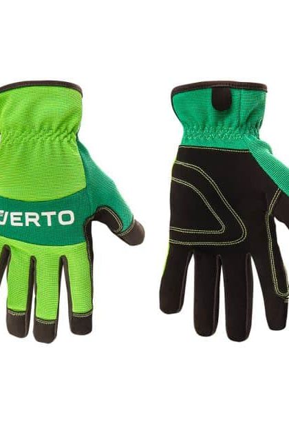 Working Gloves, Leather, 11"