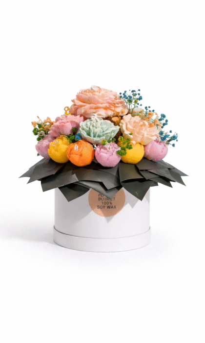 Petal Glow Candle Arrangement