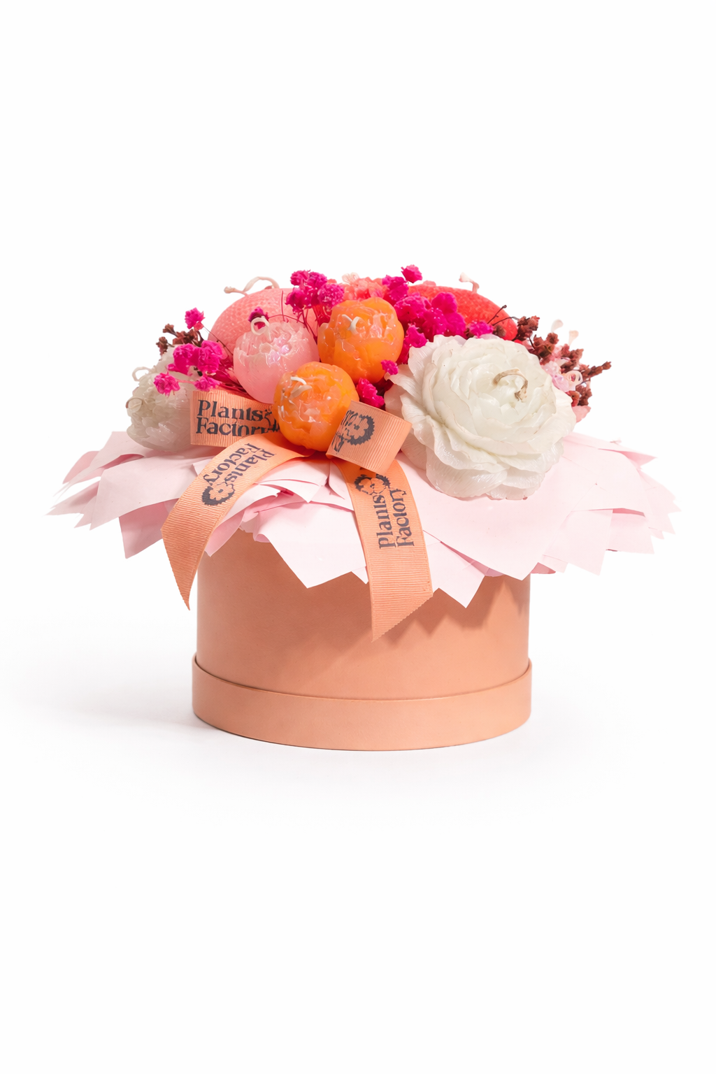 Petal Haven Candle Arrangement