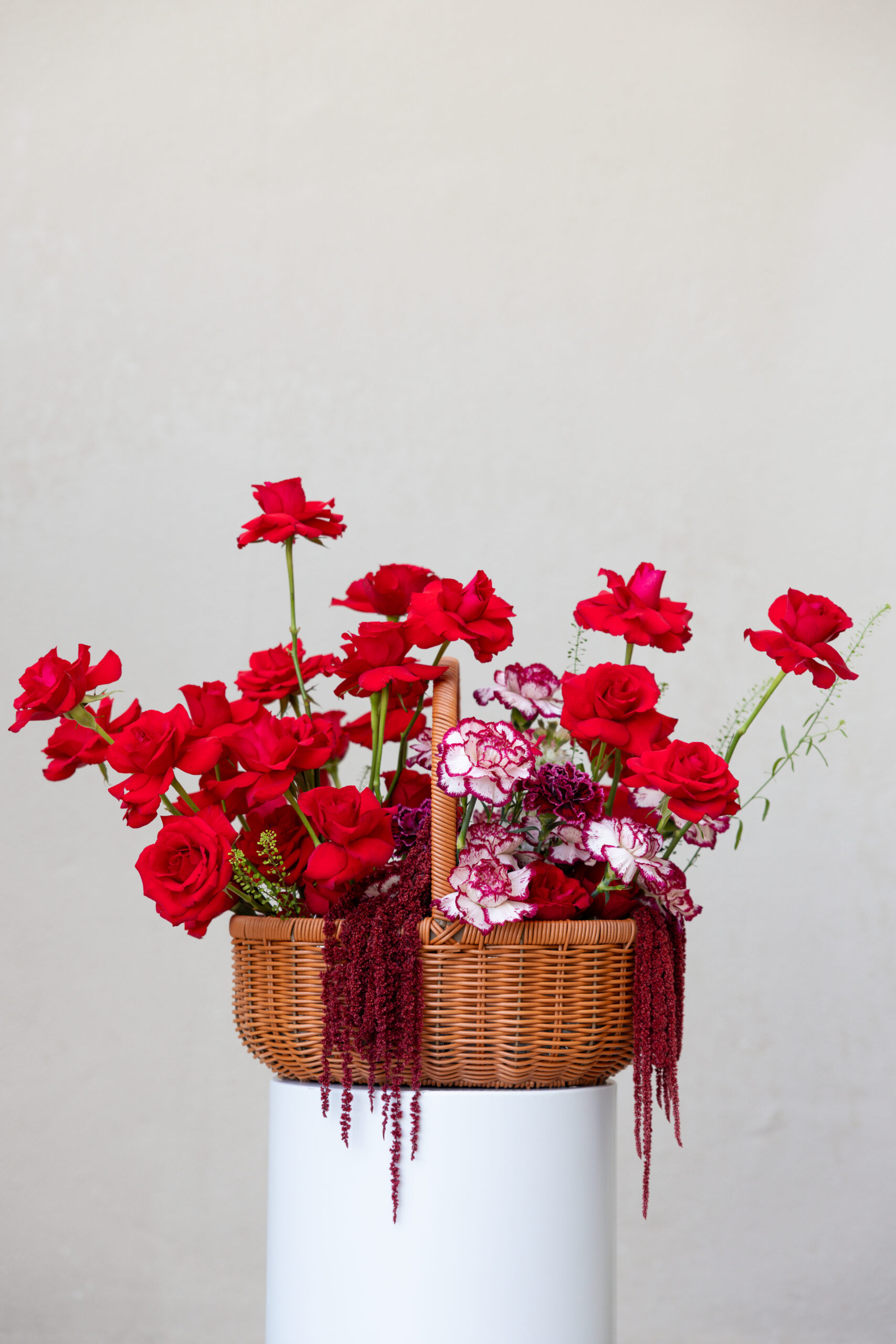 Crimson Garden Basket