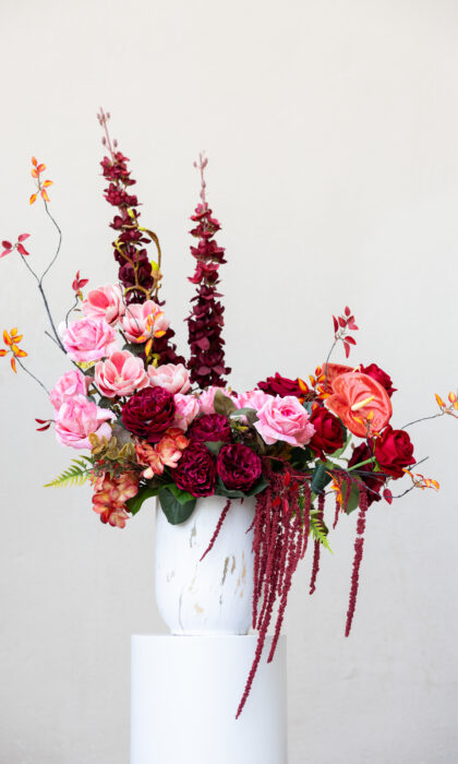 Blush Royale Arrangement - Artificial Flowers