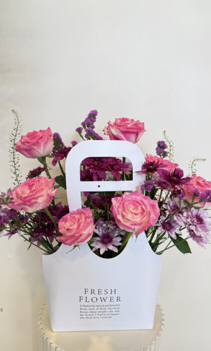 Soft Romantic Petal Tote