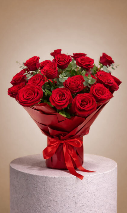 Timeless Red Rose Bouquet