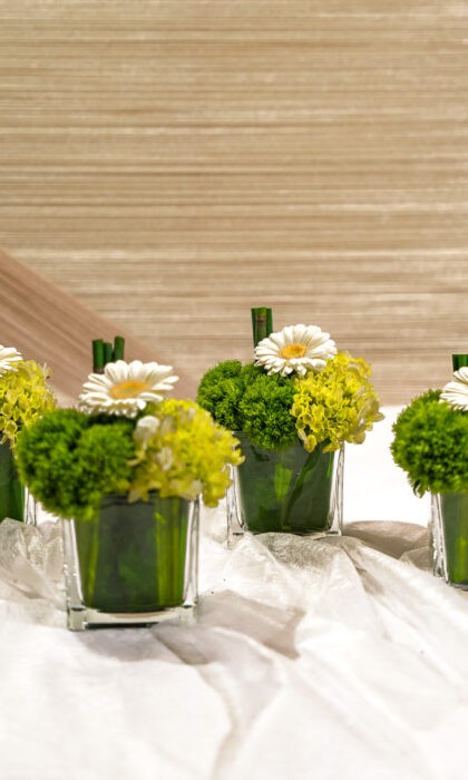 Green Bliss Floral Accent Set