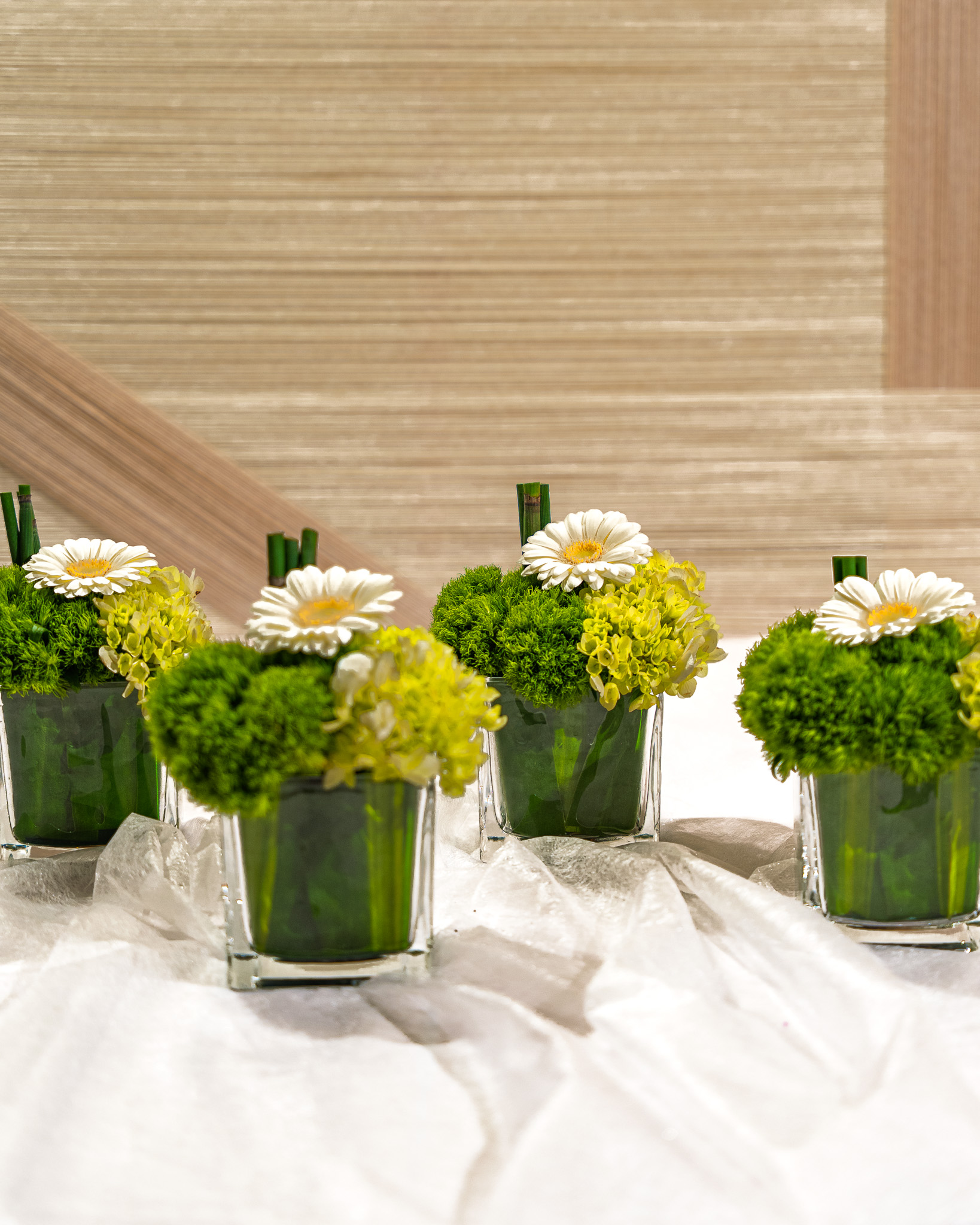 Green Bliss Floral Accent Set
