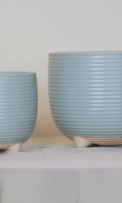 Skyline Ribbed Planter