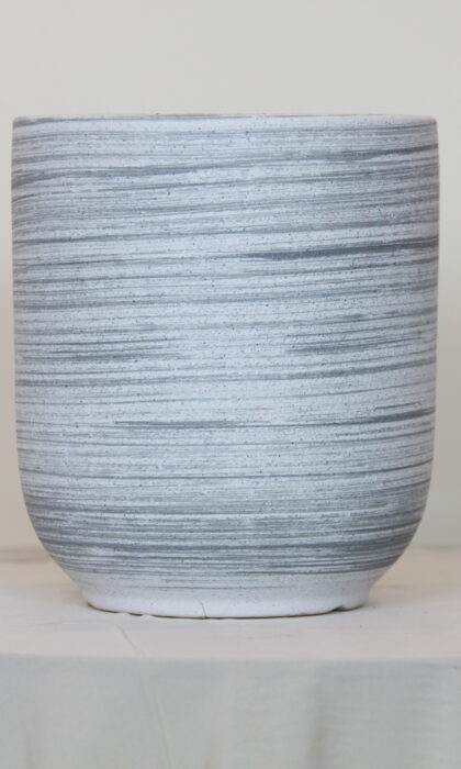 Textured Grey Planter