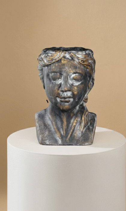 Classical Bust Ceramic Vase